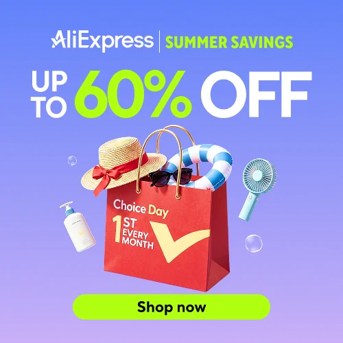 AliExpress Choice Day X Summer Savings