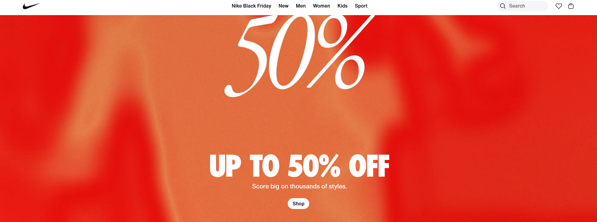 nike.com até 50% desconto