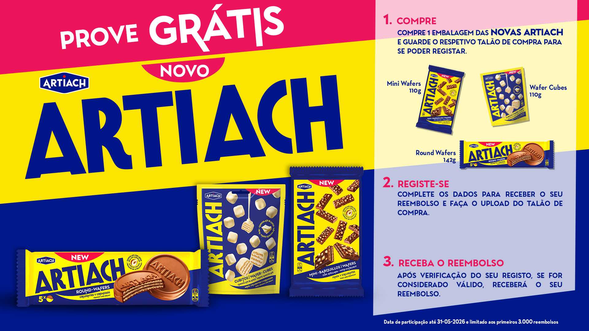 Prova Grátis as Bolachas Artiach Indulgence (até 7,67€ de Reembolso!)