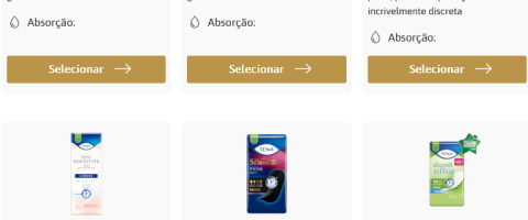 Amostra grátis de produto Tena