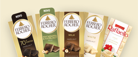 Prove Grátis tabletes Ferrero Rocher